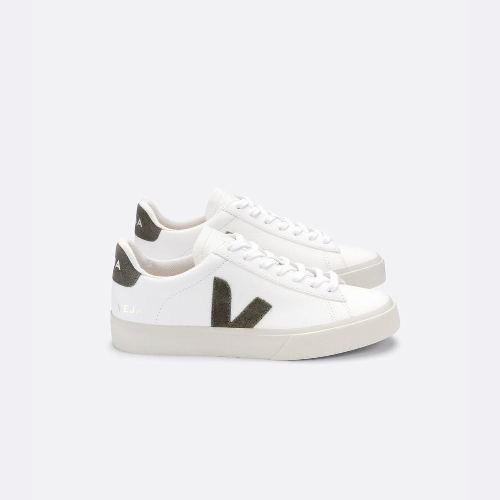 Men\'s Veja Campo Chromefree Sneakers White | UAE-90751