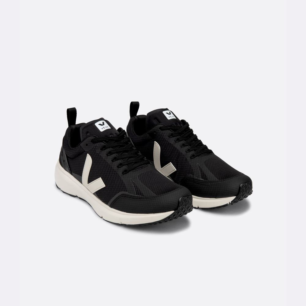 Men's Veja Condor 2 Alveomesh Running Shoes Black | UAE-01534