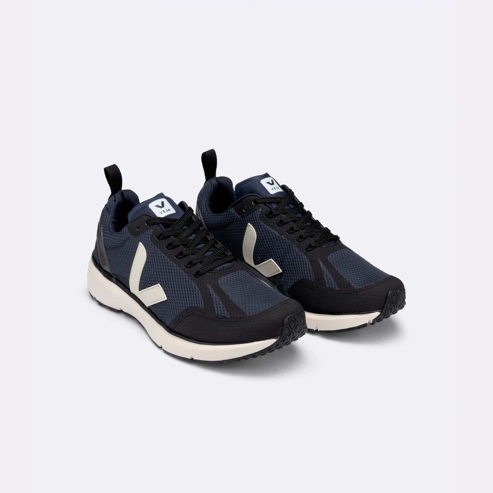 Men's Veja Condor 2 Alveomesh Running Shoes Black | UAE-16085