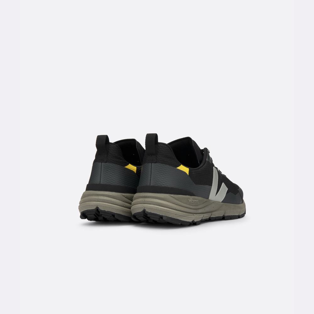 Men's Veja Dekkan Alveomesh Sneakers Black/Grey | UAE-14593