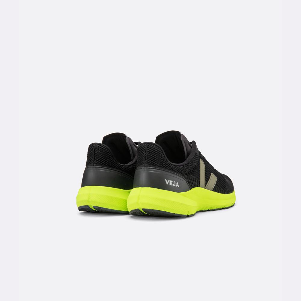 Men's Veja Marlin Lt V Knit Sneakers Black | UAE-18695