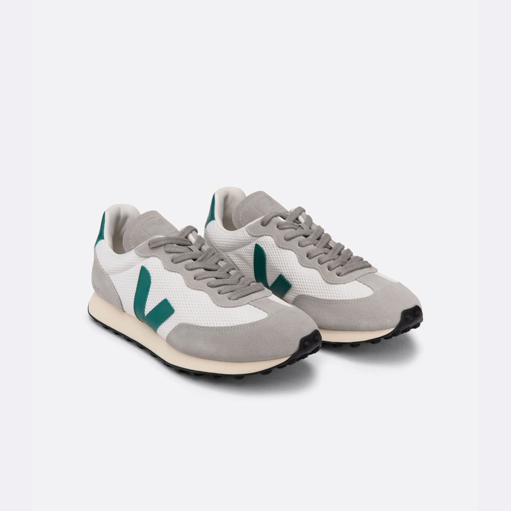 Men's Veja Rio Branco Alveomesh Sneakers Brown | UAE-17560