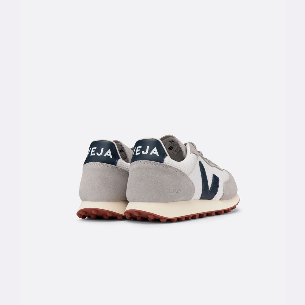 Men's Veja Rio Branco Alveomesh Sneakers Grey/White | UAE-93721