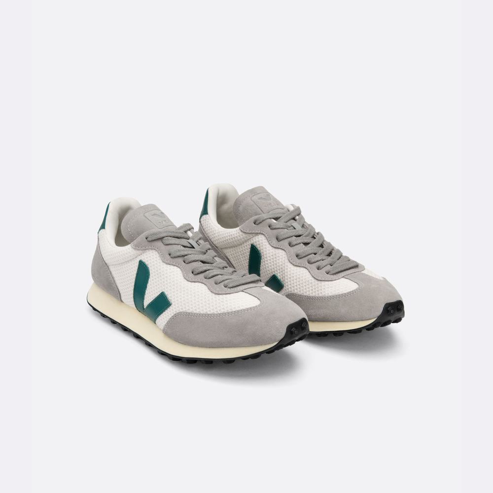 Men's Veja Rio Branco Hexamesh Sneakers Brown | UAE-57102