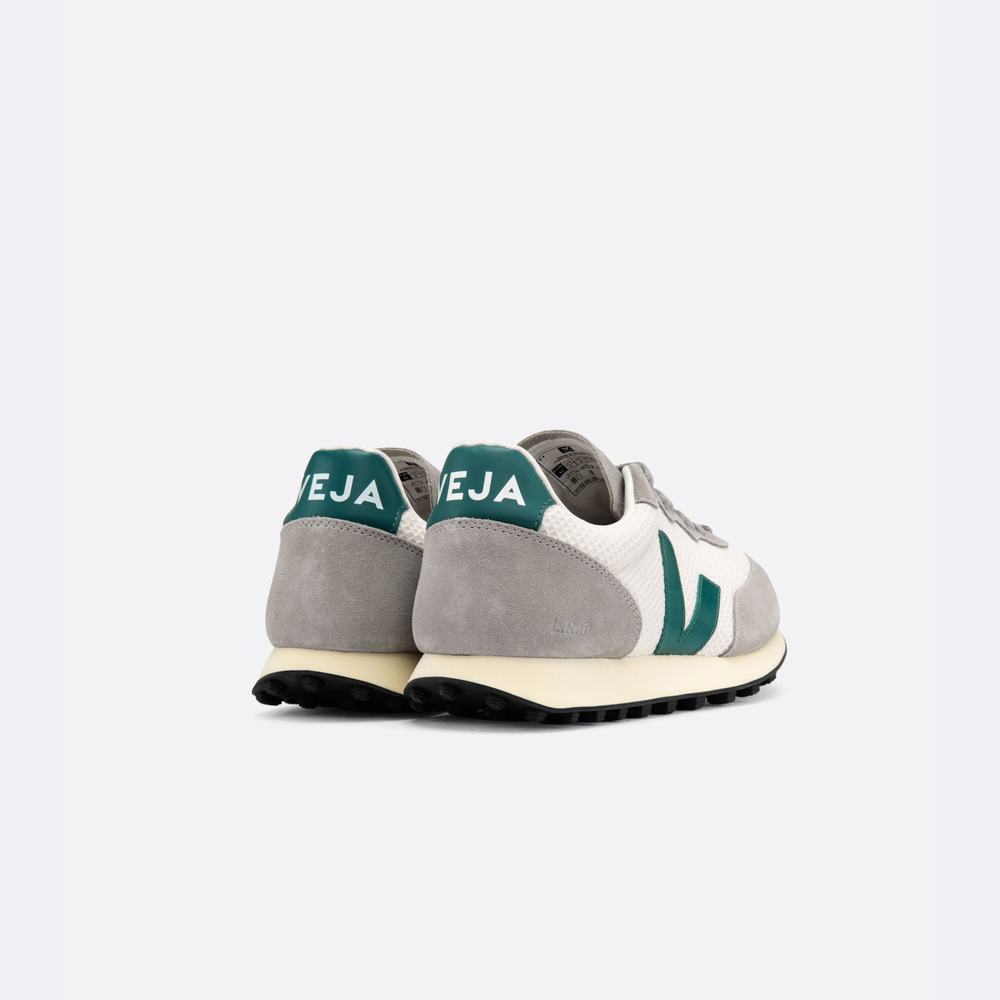 Men's Veja Rio Branco Hexamesh Sneakers Brown | UAE-57102