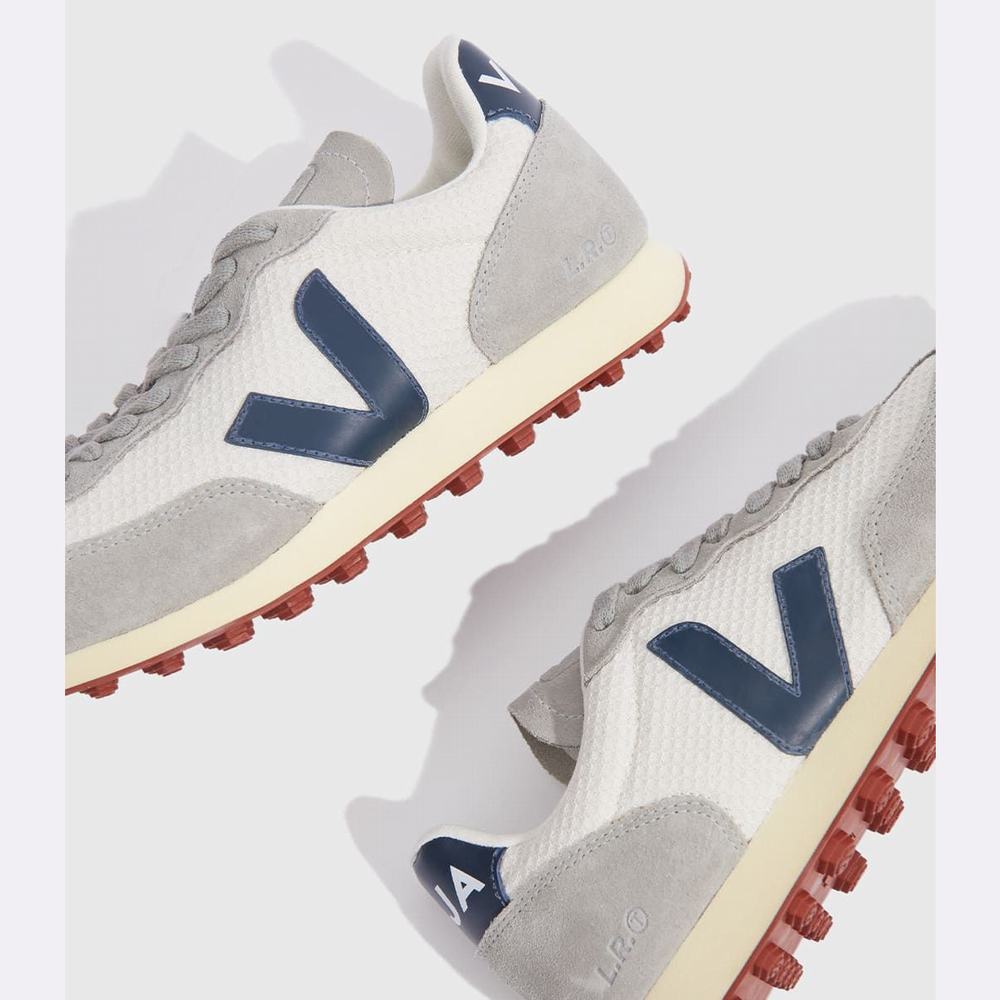 Men's Veja Rio Branco Hexamesh Sneakers Grey | UAE-76513