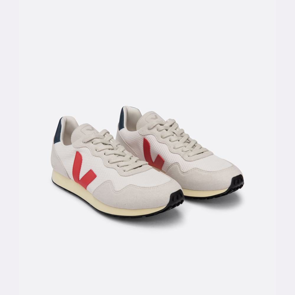 Men's Veja Sdu Rec Alveomesh Sneakers Grey/White | UAE-18037