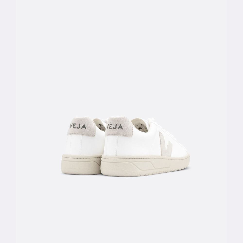 Men's Veja Urca Cwl Sneakers White/Beige | UAE-91603