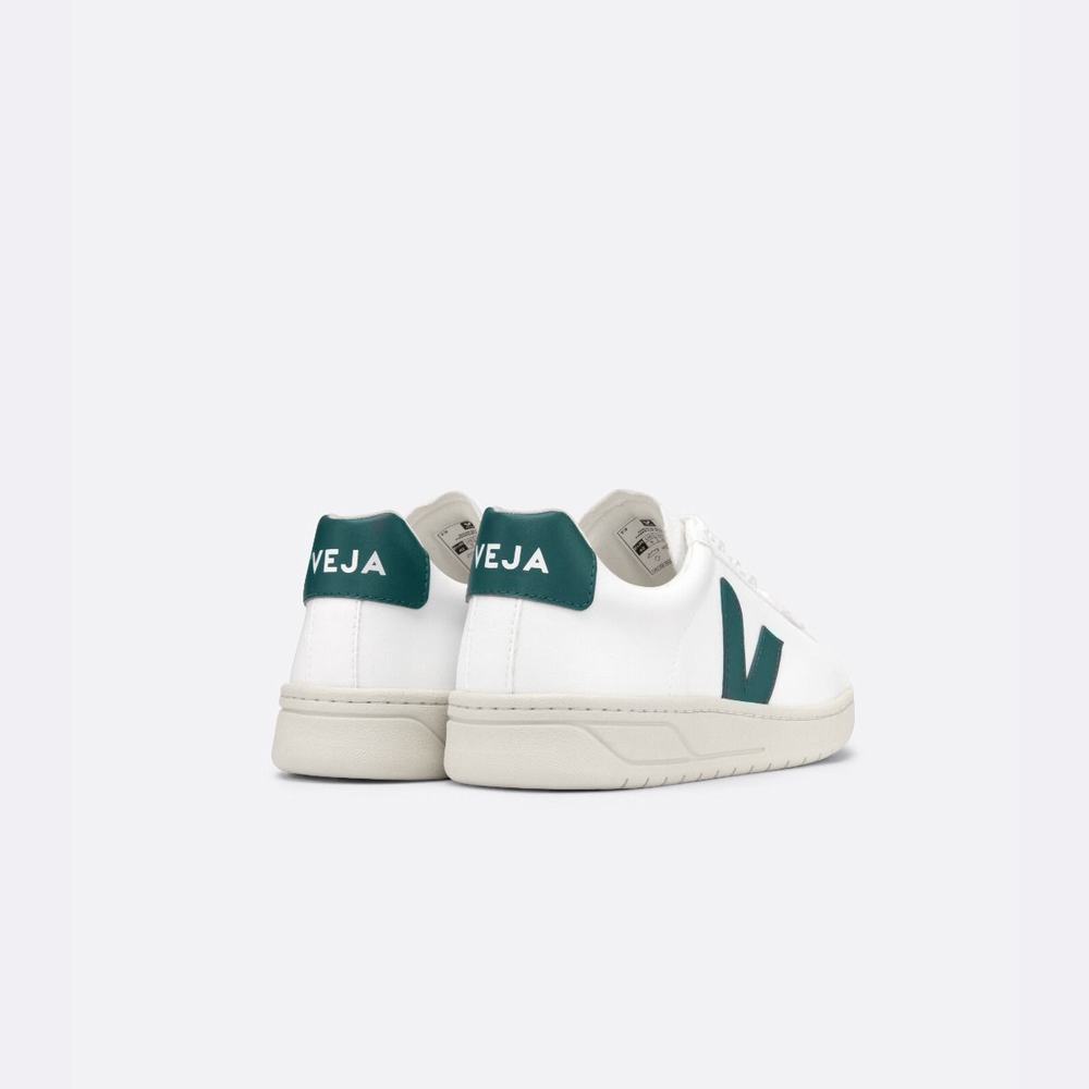 Men's Veja Urca Cwl Sneakers White/Brown | UAE-41802