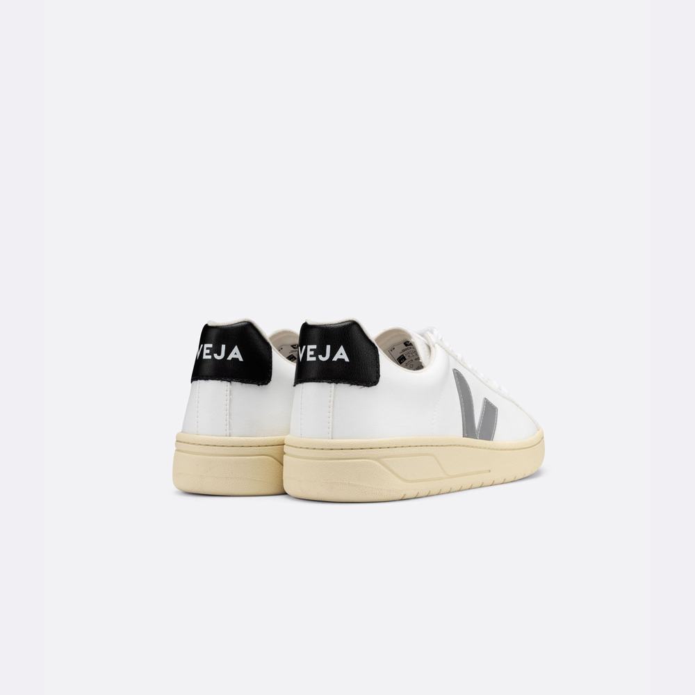 Men's Veja Urca Cwl Sneakers White/Grey/Black | UAE-53410