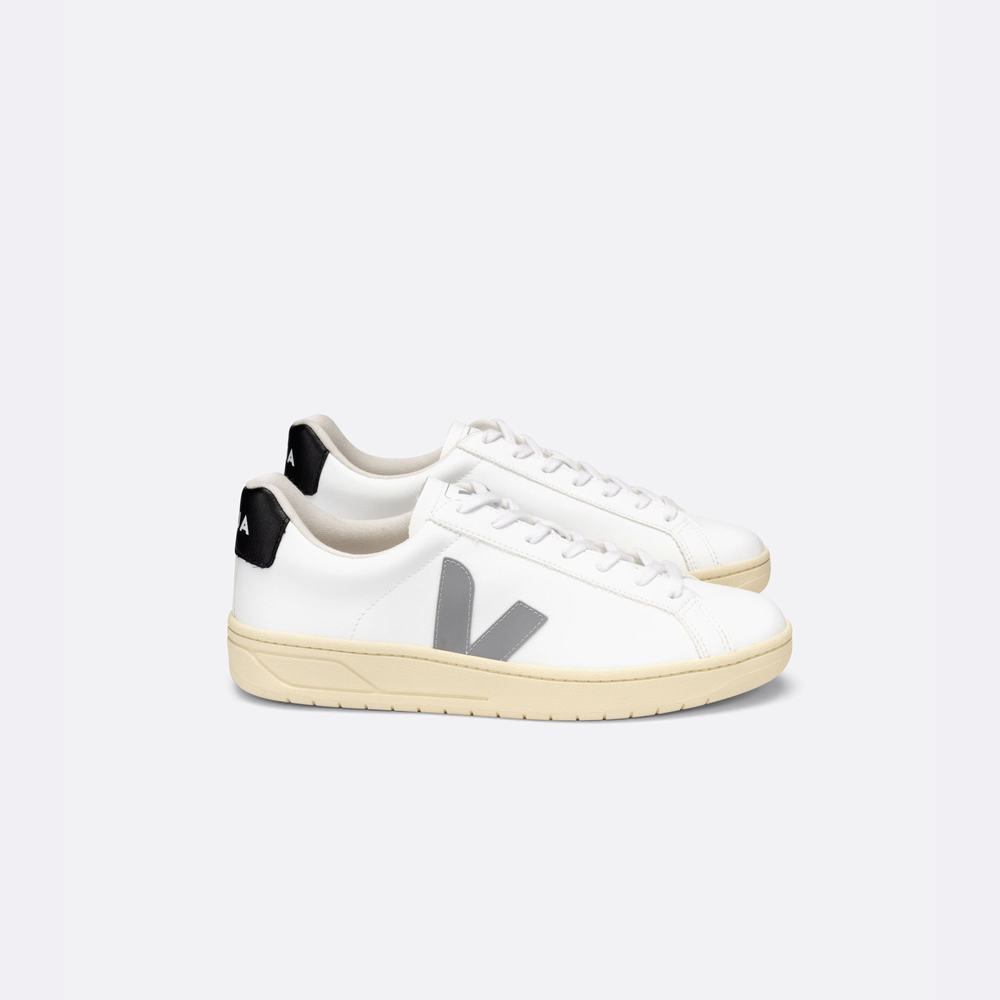 Men\'s Veja Urca Cwl Sneakers White/Grey/Black | UAE-53410