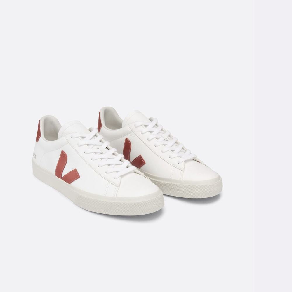 Women's Veja Campo Chromefree Sneakers White | UAE-56293