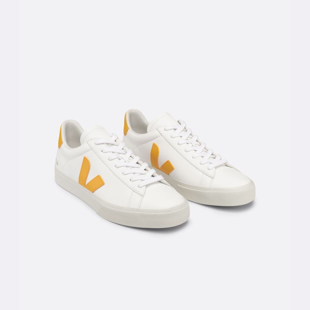 Women's Veja Campo Chromefree Sneakers White | UAE-75209