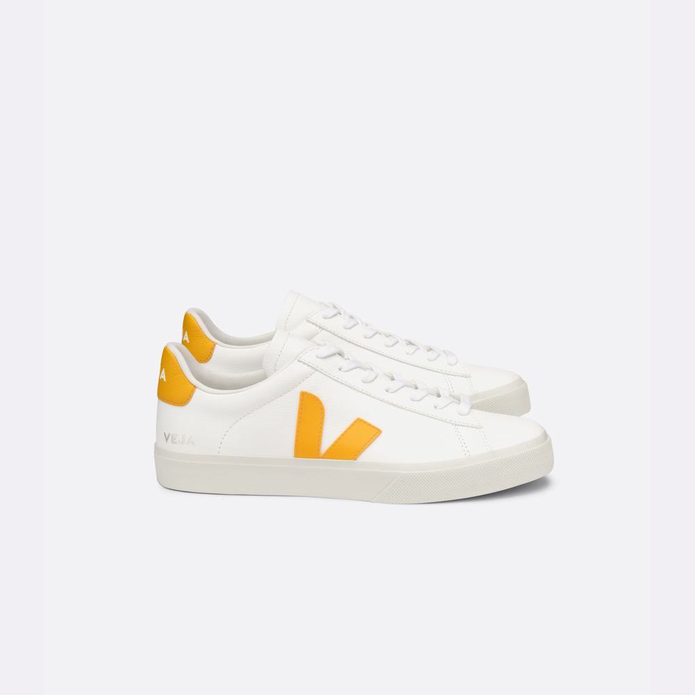 Women\'s Veja Campo Chromefree Sneakers White | UAE-75209