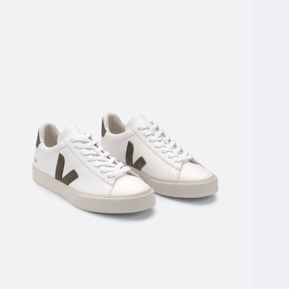 Women's Veja Campo Chromefree Sneakers White | UAE-81023