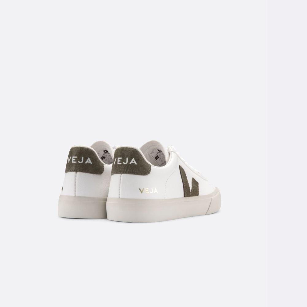 Women's Veja Campo Chromefree Sneakers White | UAE-81023