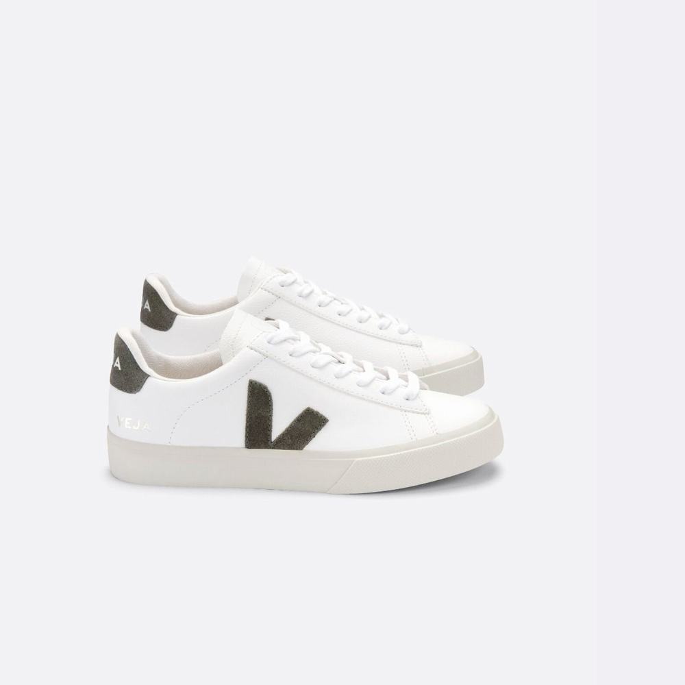 Women\'s Veja Campo Chromefree Sneakers White | UAE-81023