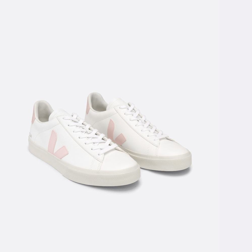 Women's Veja Campo Chromefree Sneakers White | UAE-90857