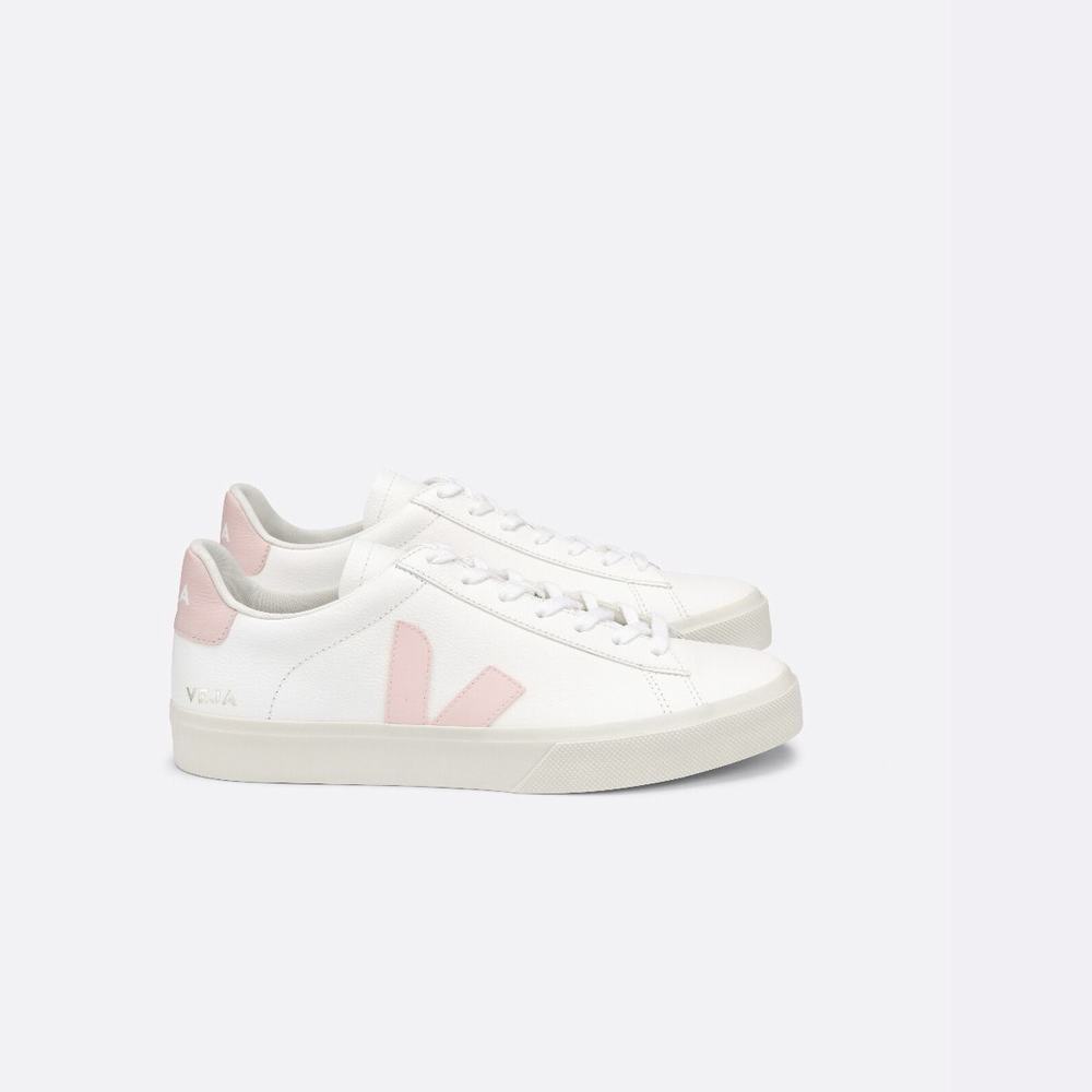 Women\'s Veja Campo Chromefree Sneakers White | UAE-90857