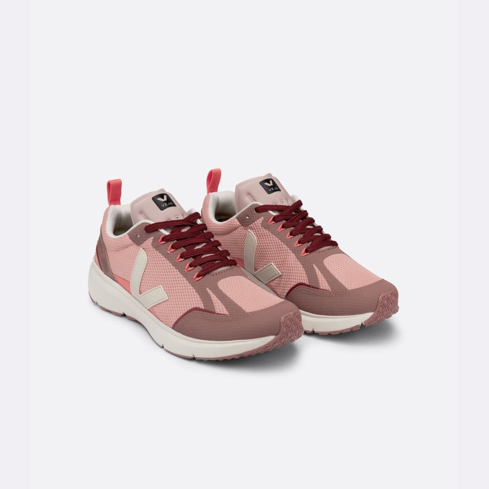 Women's Veja Condor 2 Alveomesh Running Shoes Rose | UAE-04973