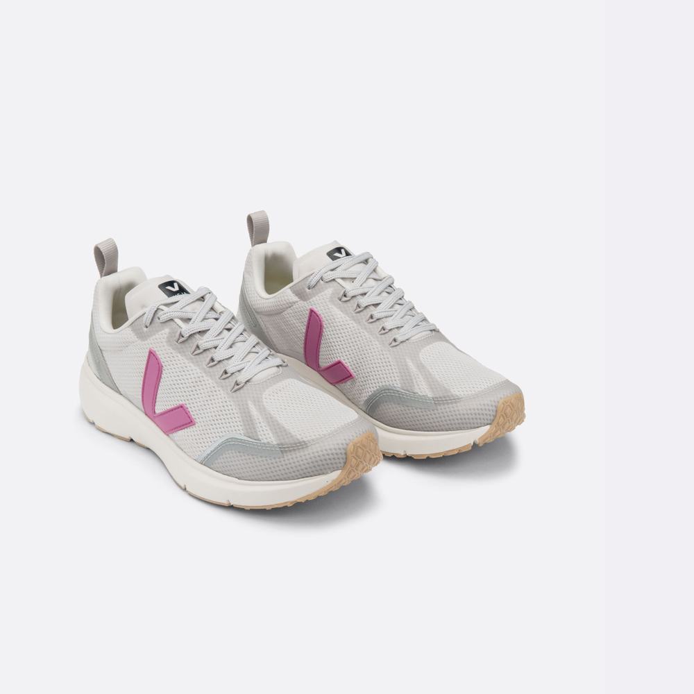 Women's Veja Condor 2 Alveomesh Running Shoes Light/Grey/Purple | UAE-29306