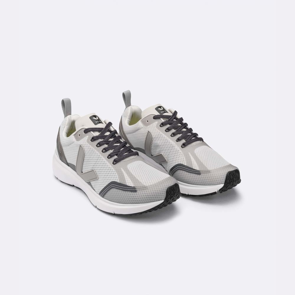 Women's Veja Condor 2 Alveomesh Running Shoes Light/Grey/Grey | UAE-80513