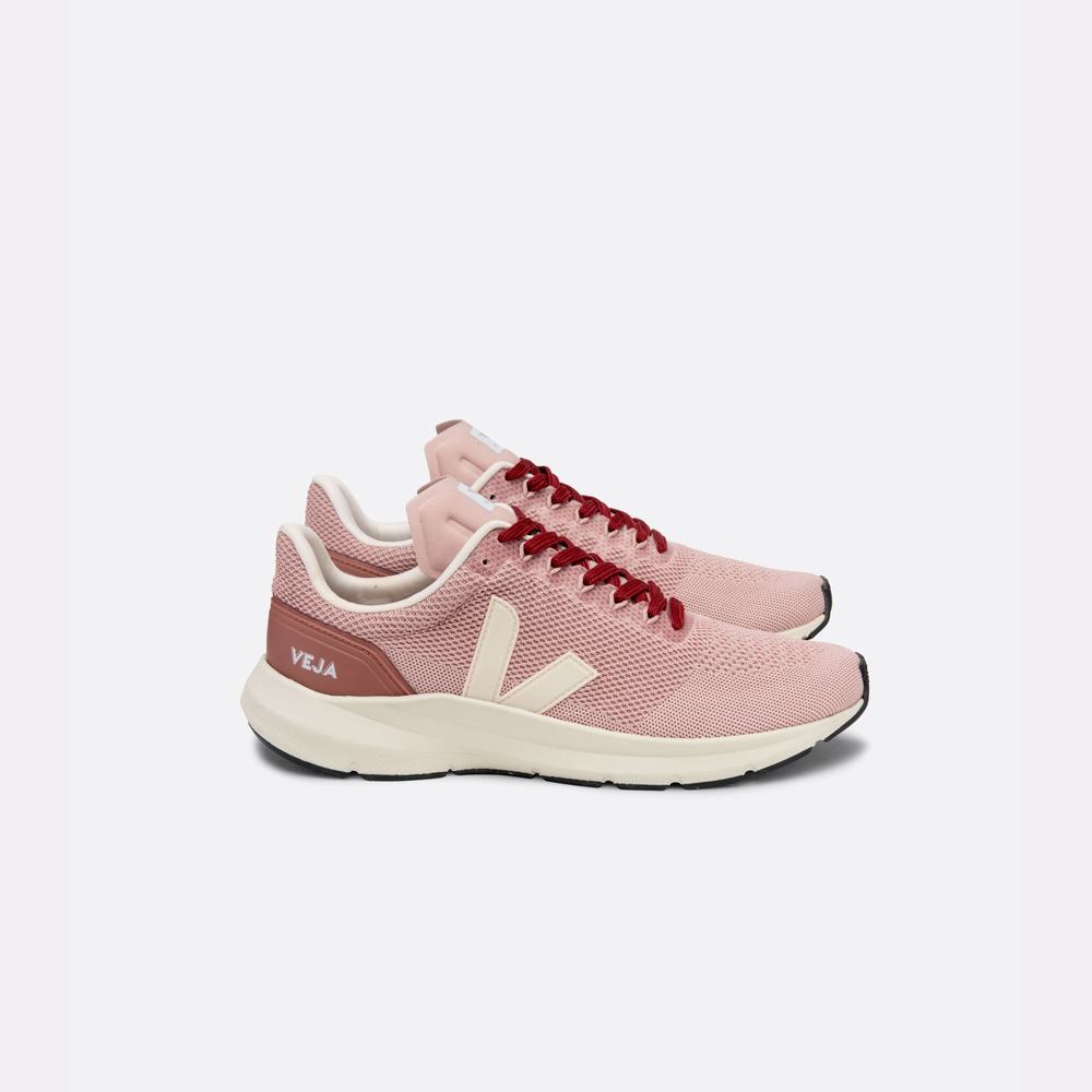 Women\'s Veja Marlin Lt V Knit Running Shoes Rose | UAE-35801