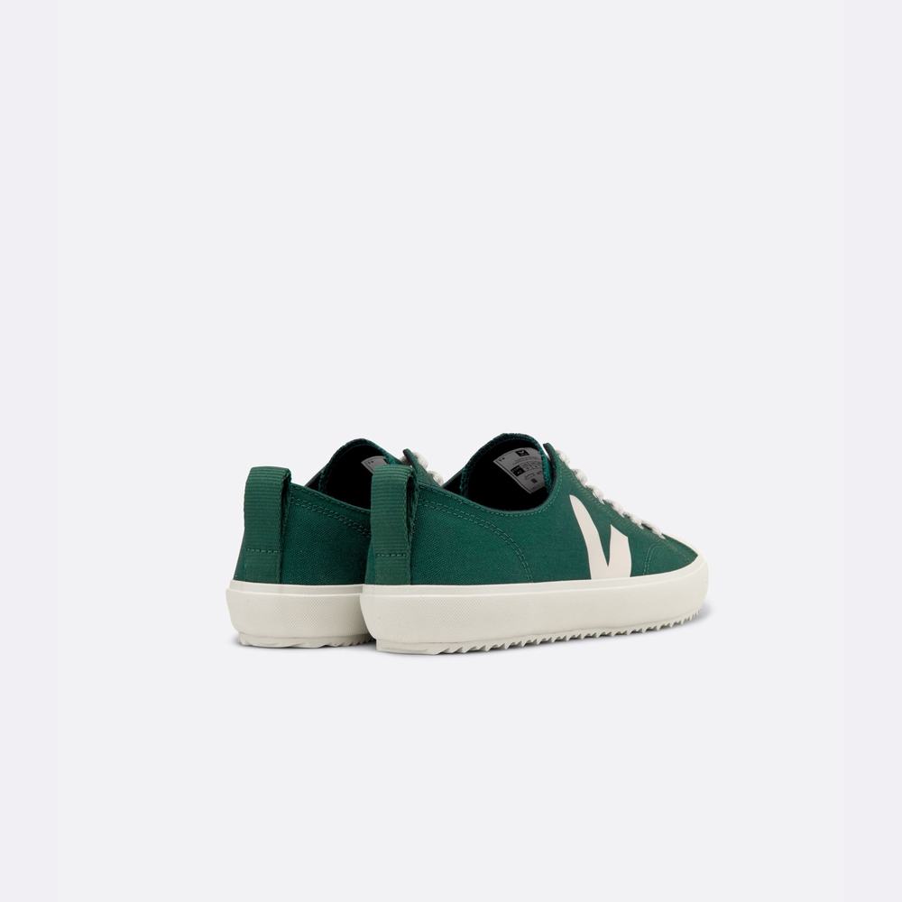 Women's Veja Nova Canvas Sneakers Deep/Green | UAE-06984