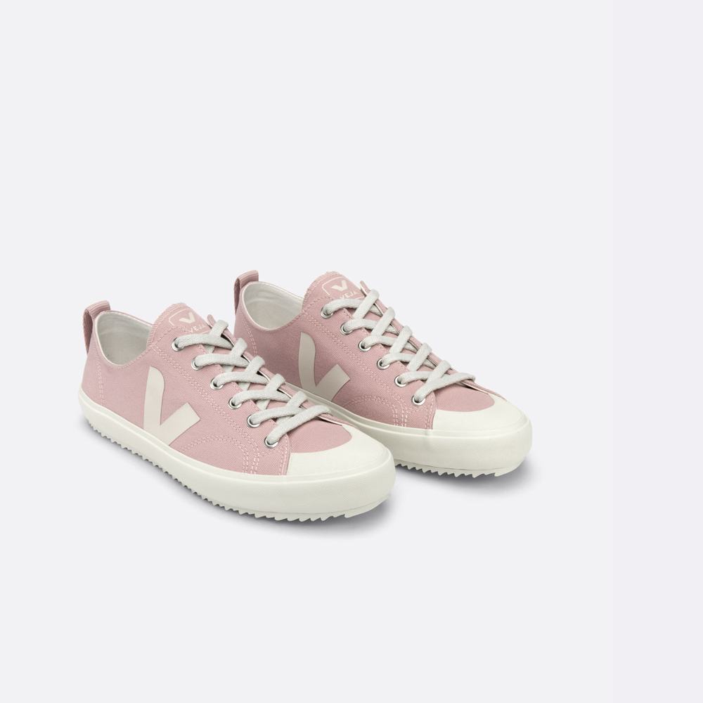 Women's Veja Nova Canvas Sneakers Rose | UAE-14693