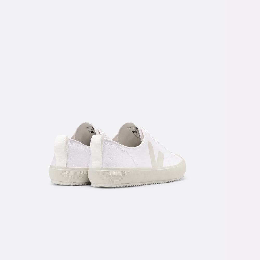 Women's Veja Nova Canvas Sneakers White | UAE-83641