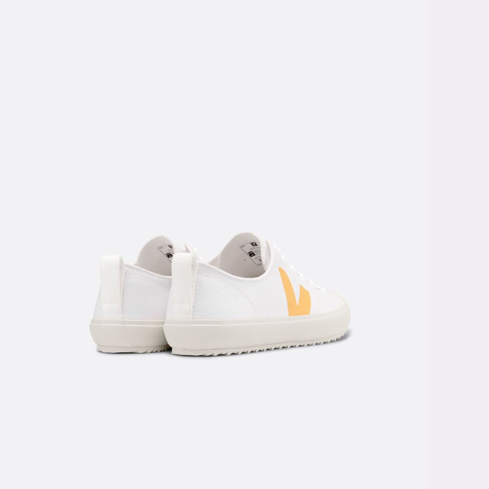 Women's Veja Nova Canvas Sneakers White | UAE-93620