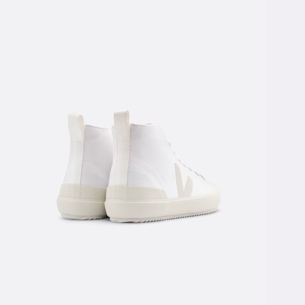 Women's Veja Nova Ht Canvas Sneakers White | UAE-21350