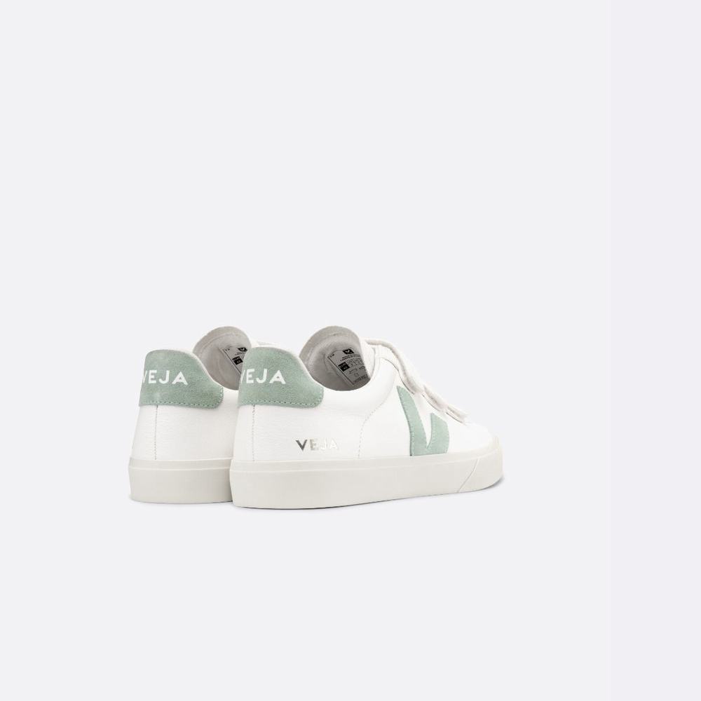 Women's Veja Recife Chromefree Leather Sneakers White | UAE-17068