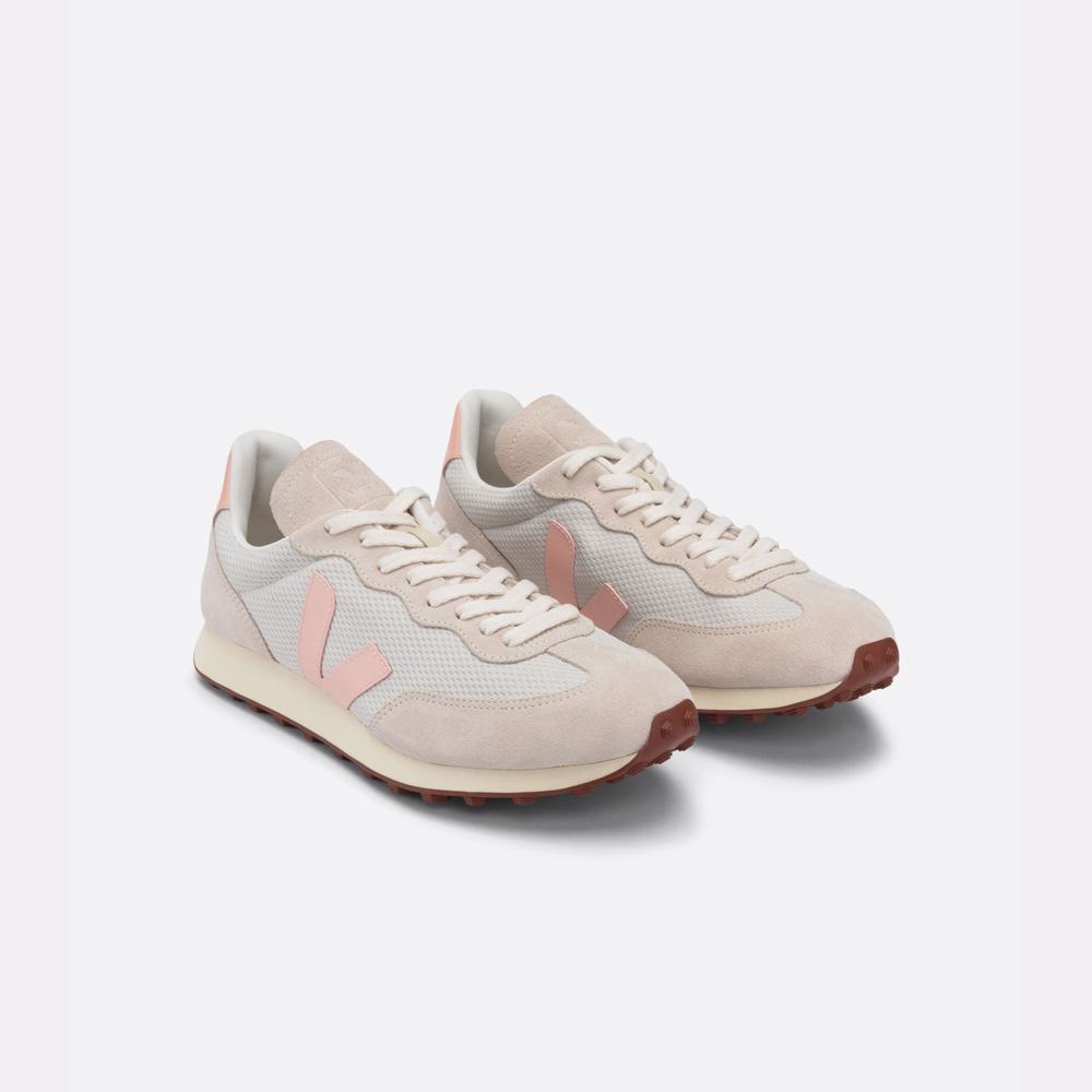 Women's Veja Rio Branco Alveomesh Sneakers Beige | UAE-01596