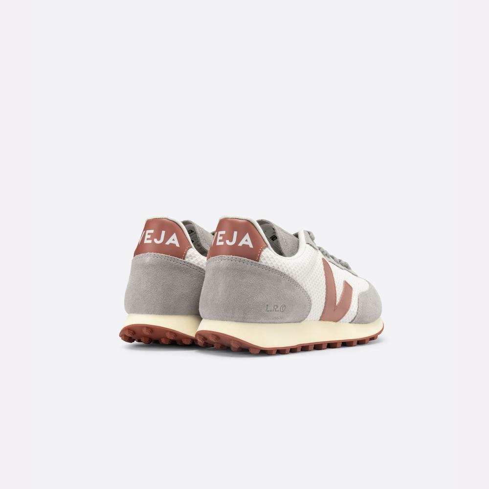 Women's Veja Rio Branco Hexamesh Sneakers Grey | UAE-51802