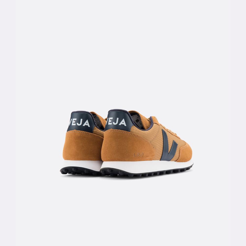 Women's Veja Rio Branco Ripstop Sneakers Deep/Orange | UAE-28940