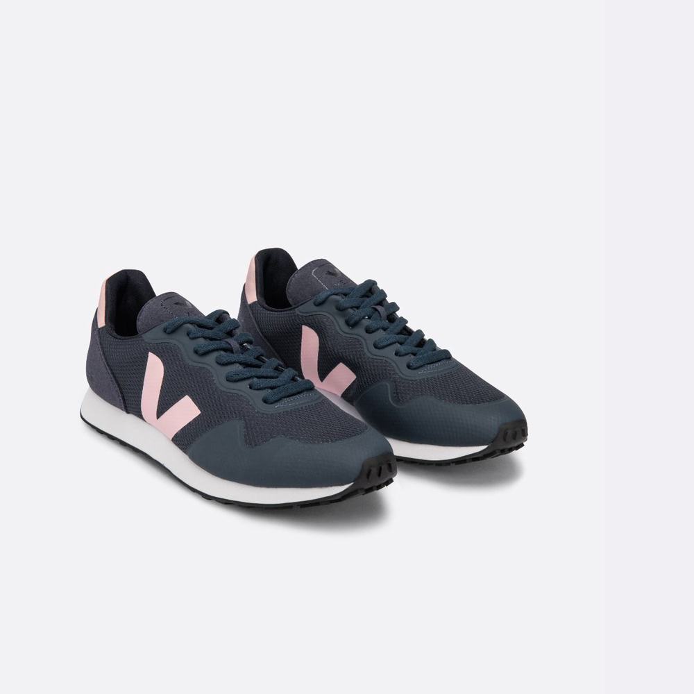 Women's Veja Sdu Alveomesh Sneakers Navy | UAE-74912