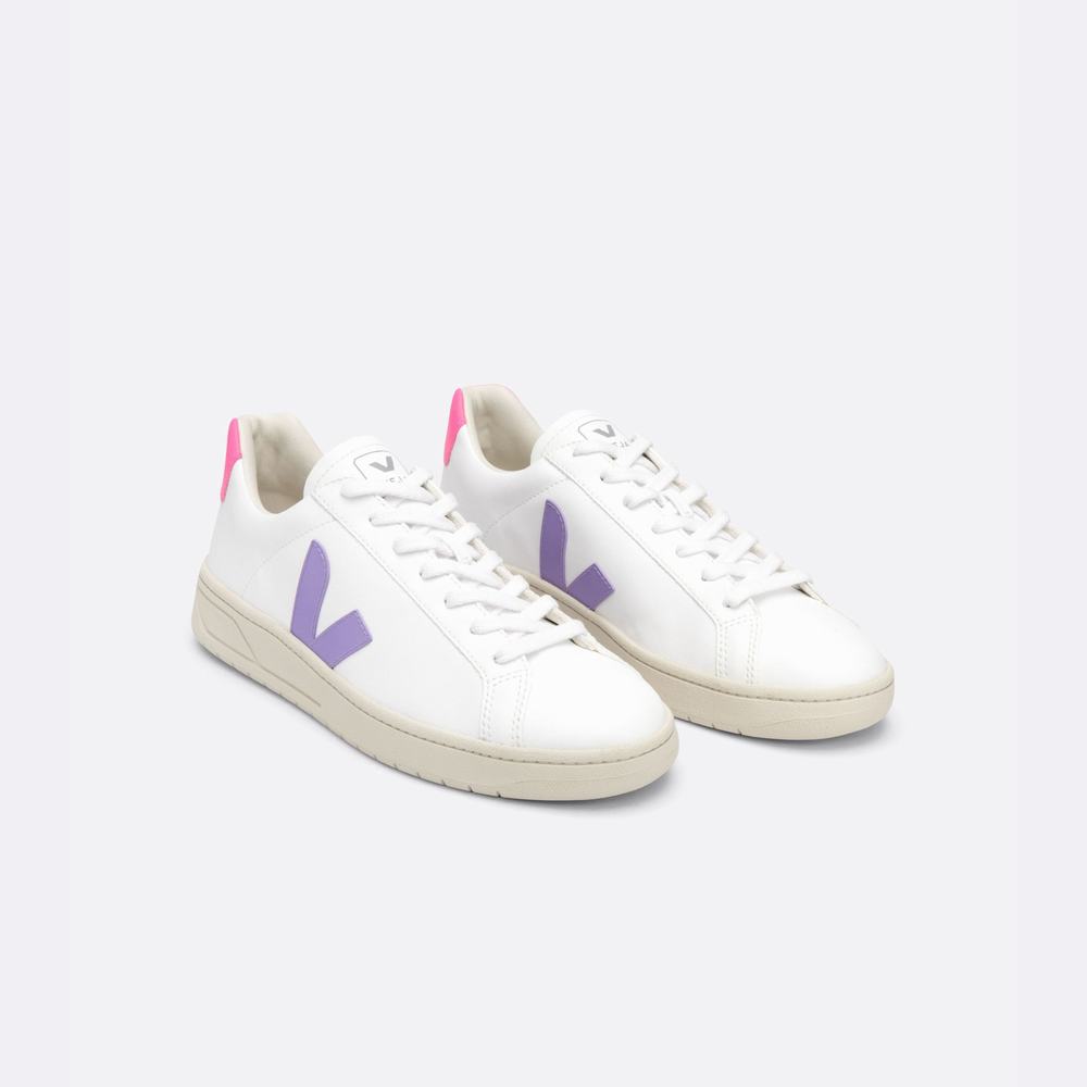 Women's Veja Urca Cwl Sneakers White/Orange | UAE-04317