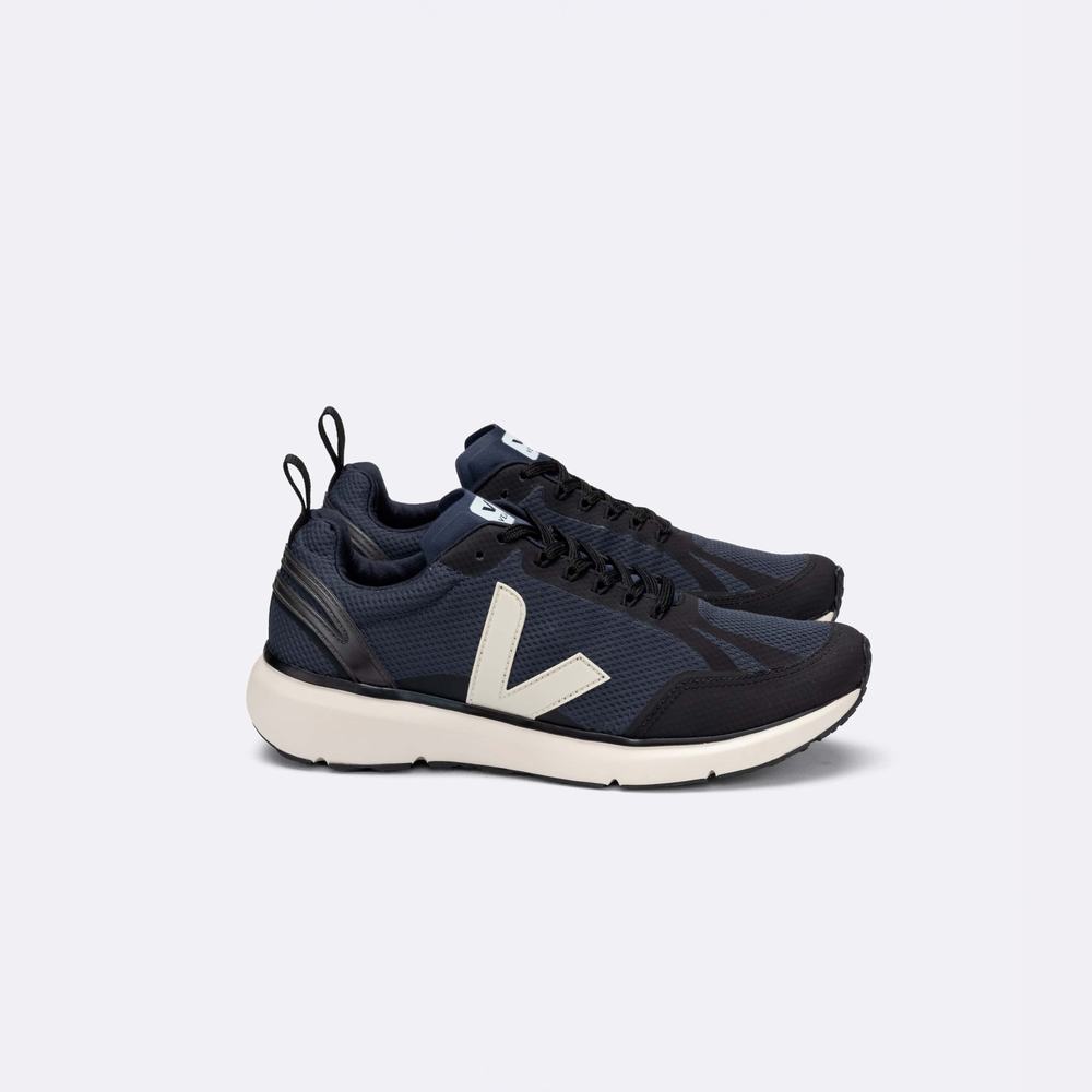 Men's Veja Condor 2 Alveomesh Running Shoes Black | UAE-16085