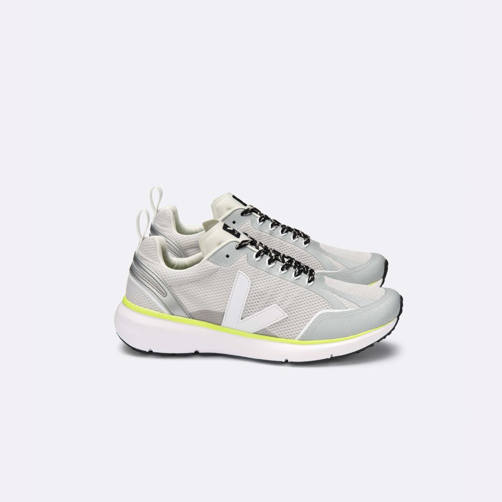 Men's Veja Condor 2 Alveomesh Running Shoes Light/Grey/Silver | UAE-97408