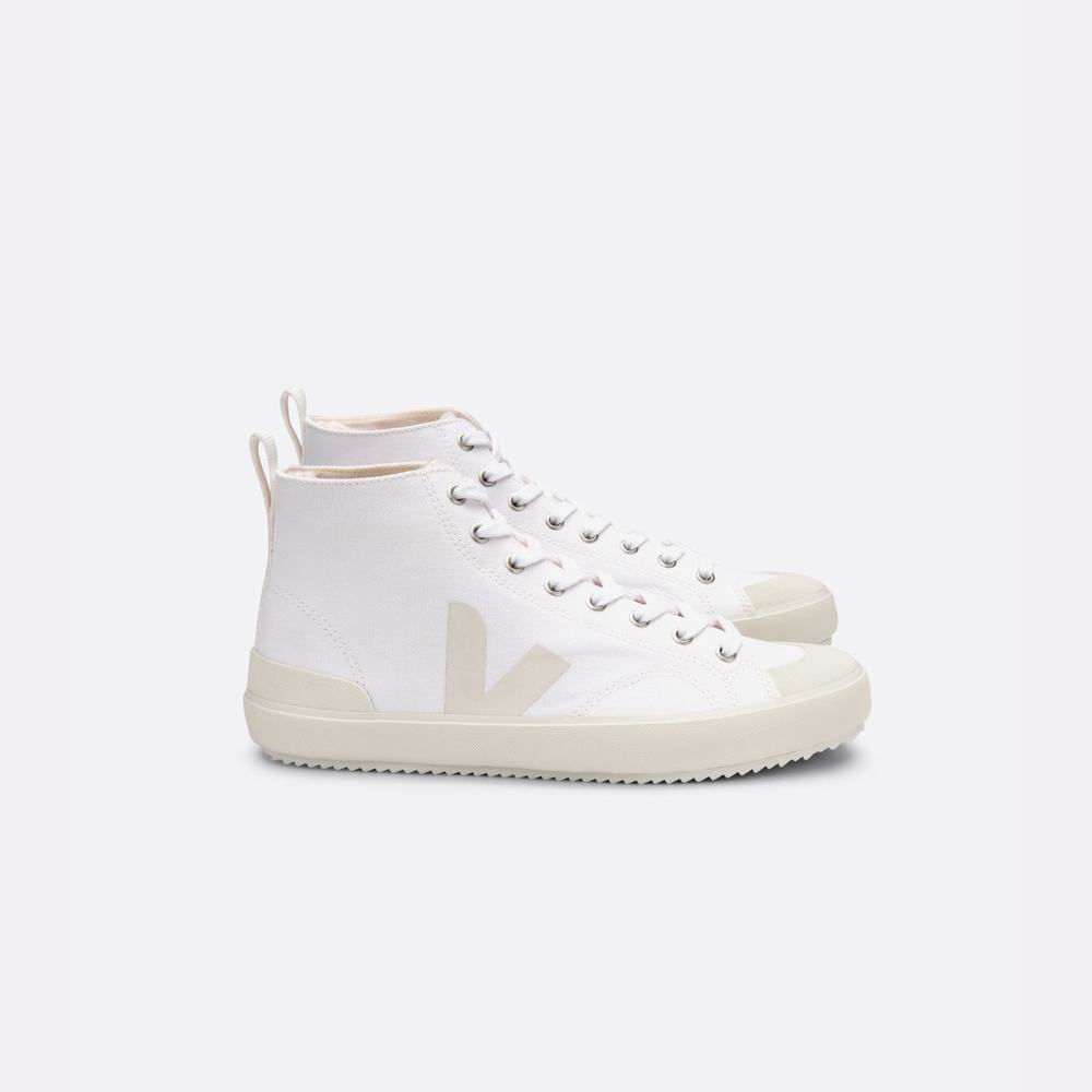 Men's Veja Nova Ht Canvas Sneakers White | UAE-62450