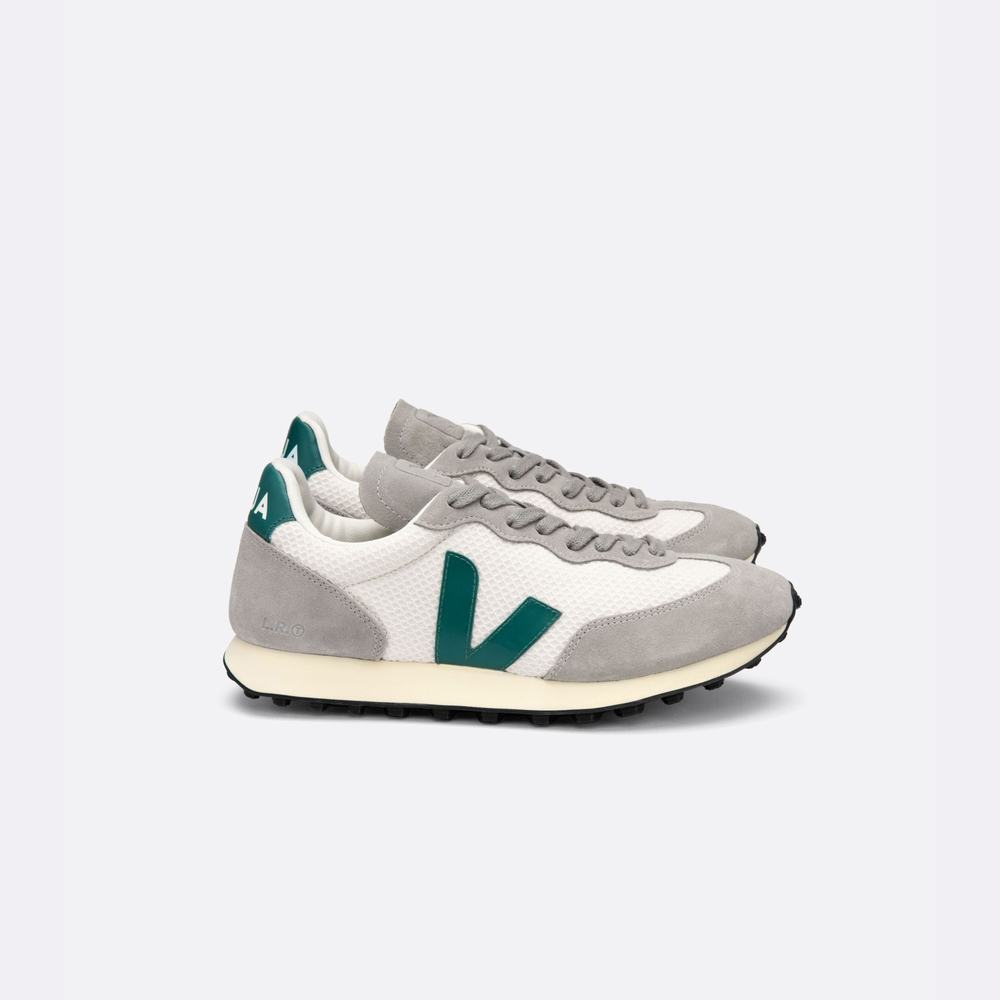 Men's Veja Rio Branco Hexamesh Sneakers Brown | UAE-57102