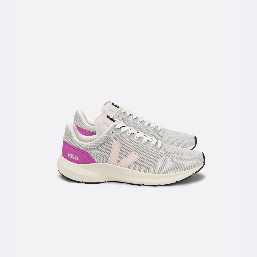 Women's Veja Marlin Lt V Knit Running Shoes Beige | UAE-48307