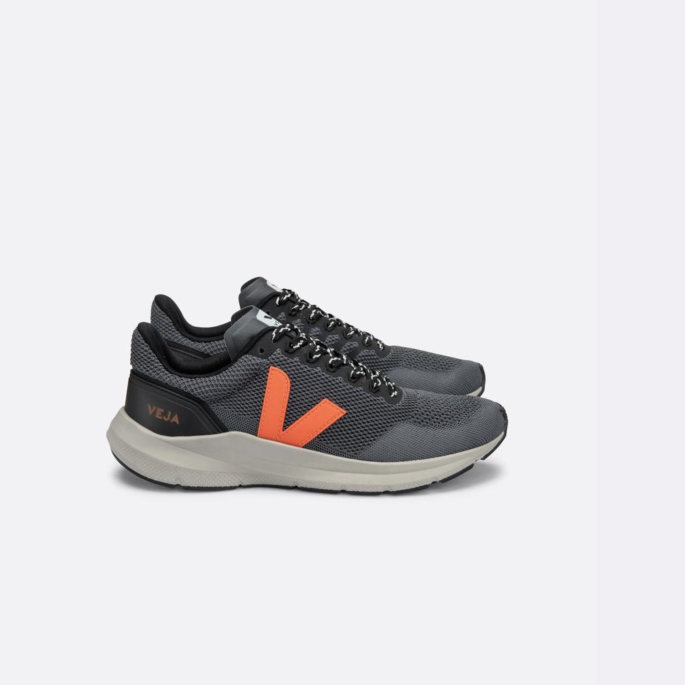 Women's Veja Marlin Lt V Knit Sneakers Orange | UAE-80576