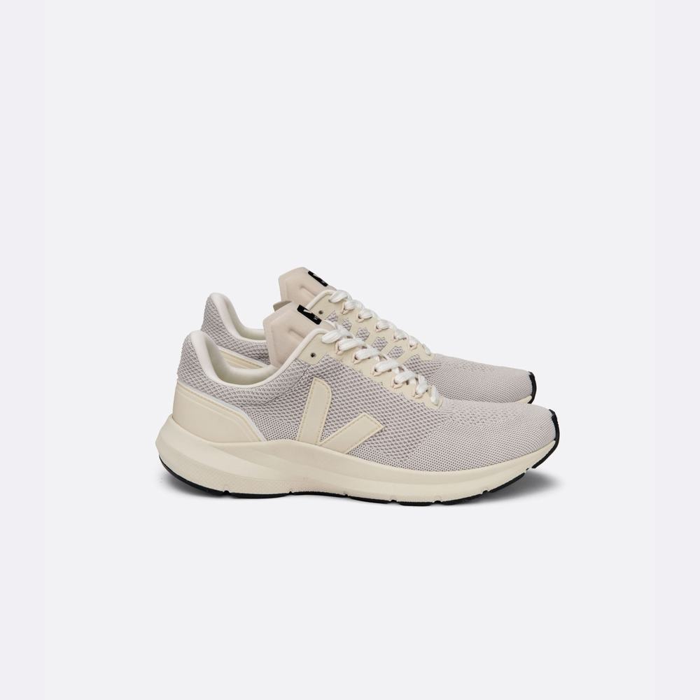 Women's Veja Marlin V-knit Running Shoes Beige | UAE-76598