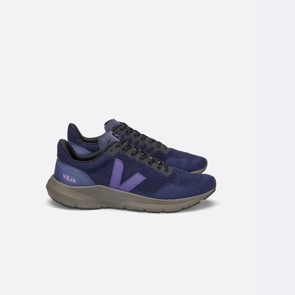 Women's Veja Marlin V-knit Sneakers Purple | UAE-42908