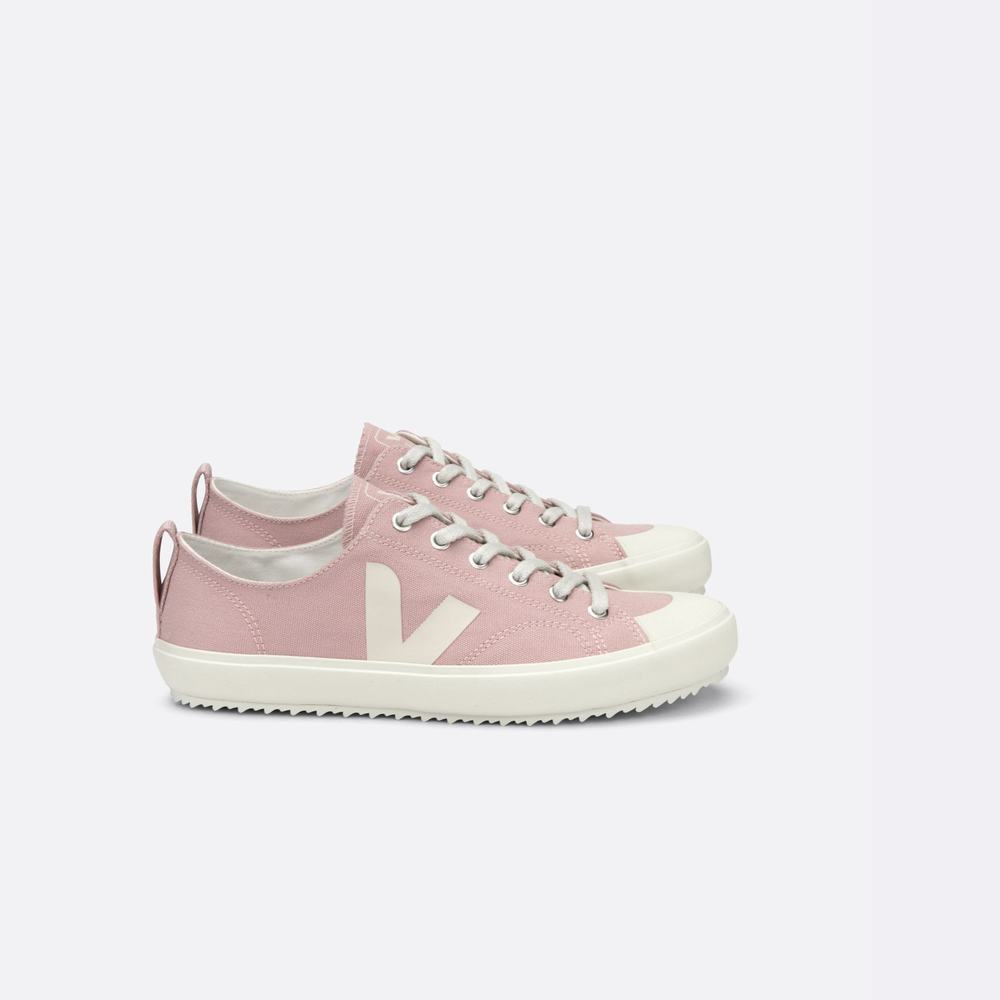 Women's Veja Nova Canvas Sneakers Rose | UAE-14693