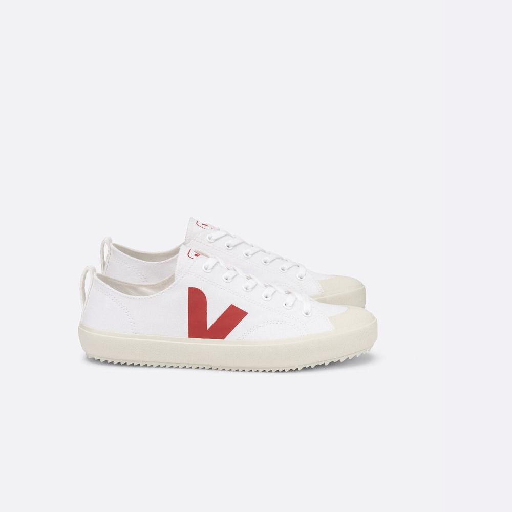 Women's Veja Nova Canvas Sneakers White | UAE-15480