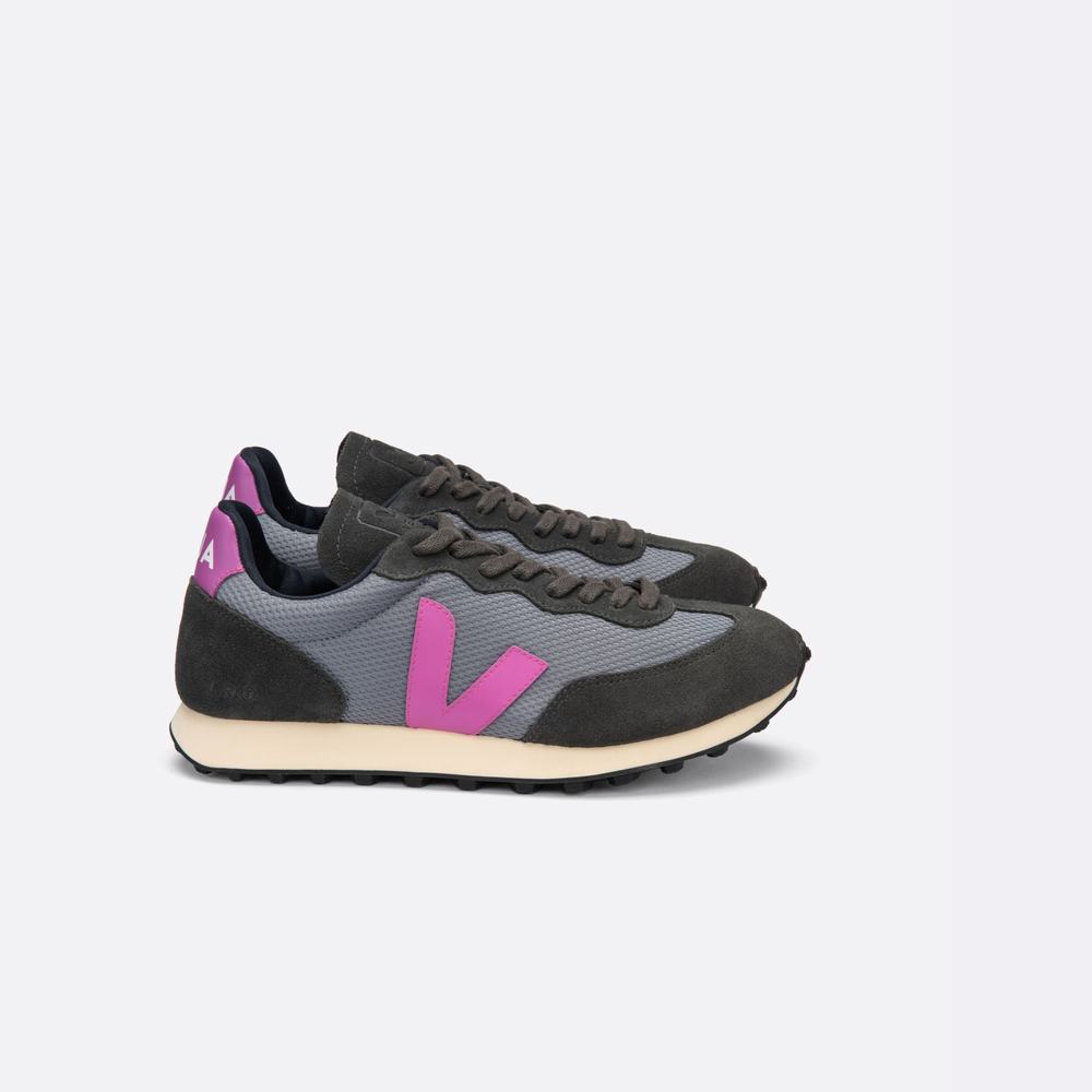 Women's Veja Rio Branco Alveomesh Sneakers Purple | UAE-98715