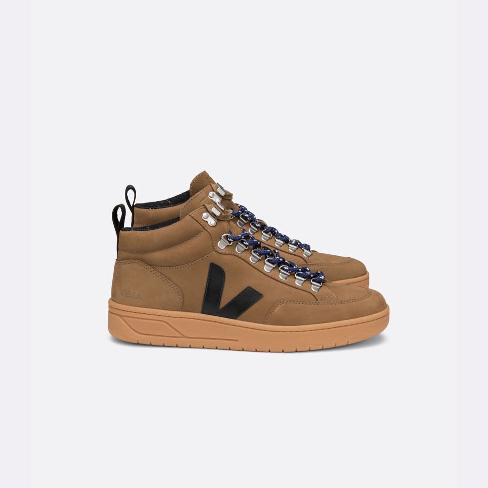 Women's Veja Roraima Nubuck Sneakers Black | UAE-45963